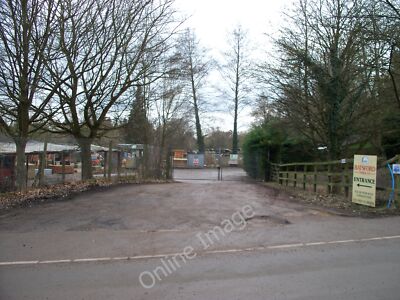 Photo 6x4 Batsford Timber yard Aston Magna Alongside the railway in Aston c2010