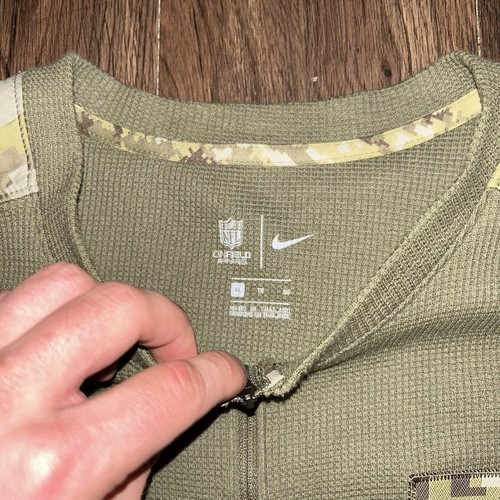 Kansas City Chiefs Nike Salute To Service Sideline Hybrid Jacket Men's XL RARE - 第 3/10 張圖片