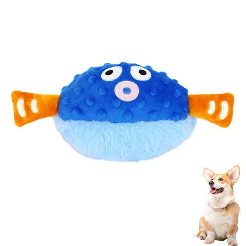 USB Rechargeable Dog Cat Toy Bouncing Rolling Squeaky Plush Toy. Chew Toy P O9A3 - Picture 3 of 14