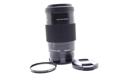 Sony 75-300mm f4.5-5.6 SAL75300 A-Mount Zoom Lens Excellent+++++ 