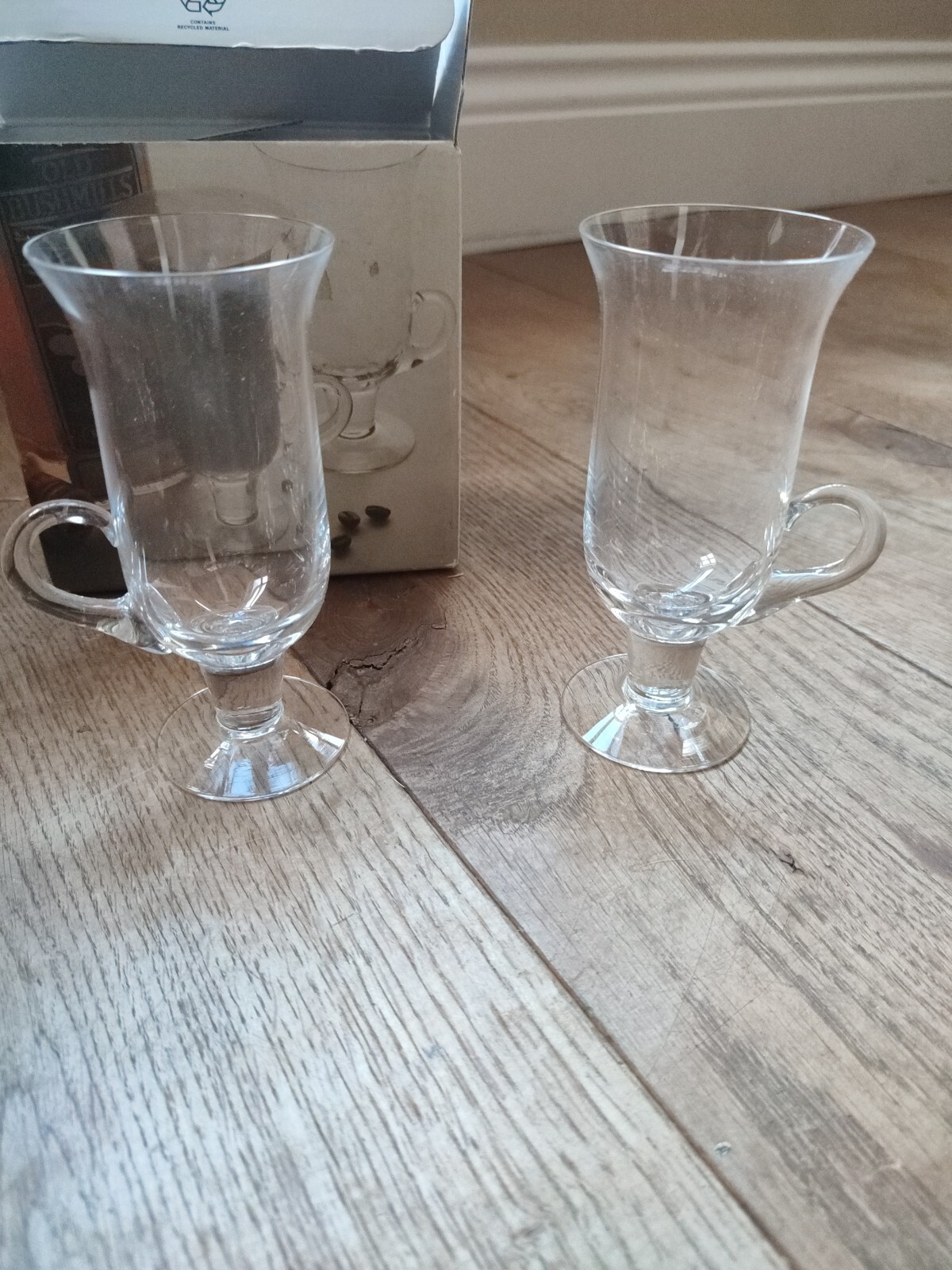 Vintage Dartington Crystal Irish Coffee Glasses eBay