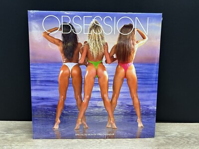 1993 Obsession Daydream Sexy Swimsuit Model Bikini Calendar New Sealed