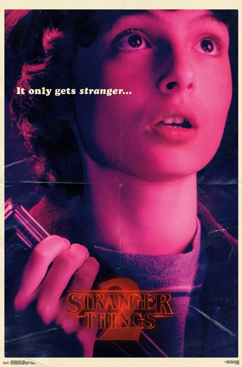 Stranger Things 5 Final Season 2024 Home Decor Poster - Trends Bedding