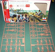1/72 ESCI French  British Artillery Napoleonic 219 Rare item