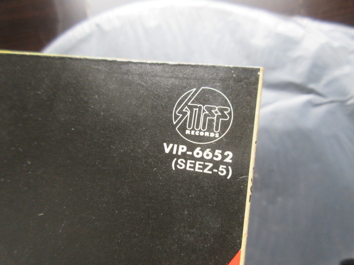 Damned Music for Pleasure Japan Promo White Label Vinyl LP in 1979