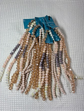 Glass Beads - Large Lot For Jewelry Making - NEW - 24 strands 168" NGT-38 