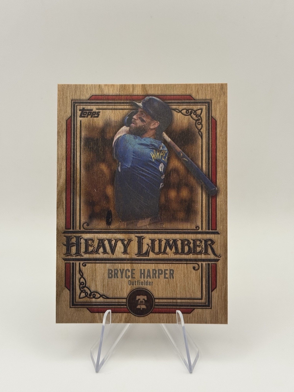 2025 Topps Series 1 - Heavy Lumber Bryce Harper #HL-5