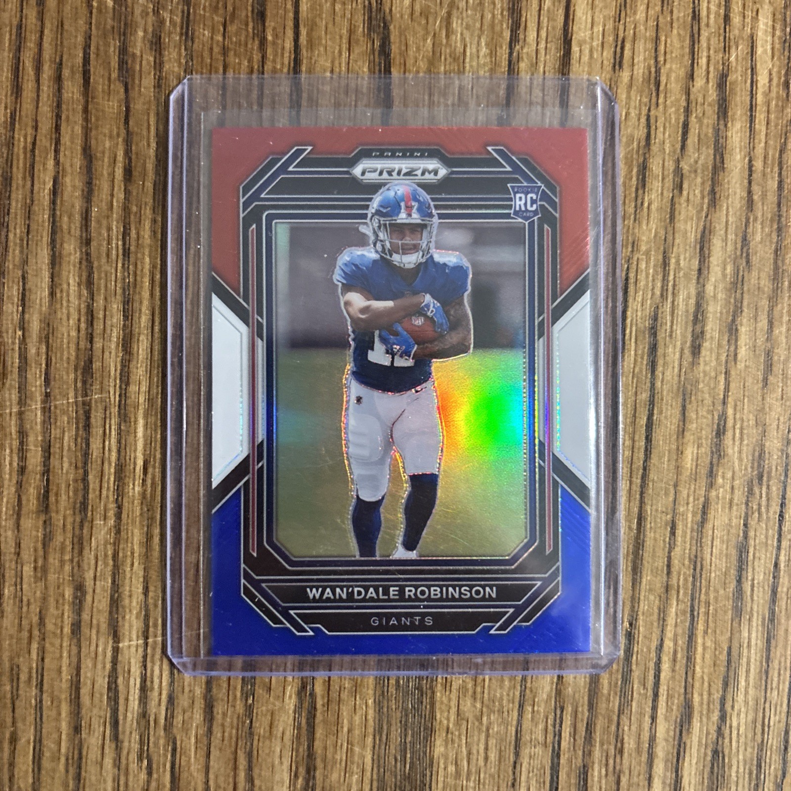 WanDale Robinson Rookie Card Red White Blue (RC) 2022 Prizm #315 New York Giants