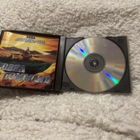 Sega Mega-CD Cobra Command & Sol Feace Game With Manuals
