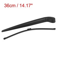 "Heckscheibe Hintere Windschutzscheibe Wischerblatt Wischerarm Satz 375Mm 15\""