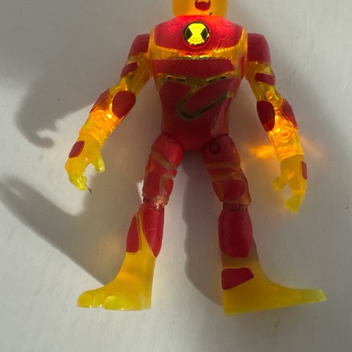 Ben 10 Power Up Heatblast 2017 Action Figure Lights Sound Works Playmates Toys - Picture 7 of 13