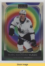 2021 O-Pee-Chee Platinum Rainbow Color Wheel Marc-Edouard Vlasic #163 READ 4om