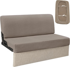 RV Couch Covers for Sofa Bed - 2-Piece Stretchable Backrest Seat Covers for Ja