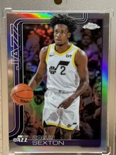 🚨 Collin Sexton Refractor 2025-26 Topps Chrome #210 Utah Jazz NBA 🔥
