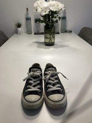 Converse Chuck Taylor All Star Low   Schwarz/Weiß   Klassiker   Größe 37