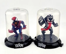 Marvel Venom Domez Series 1 Minis Spider Carnage and Venom Lot of 2 Zag Toys