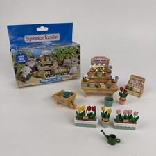 Sylvanian Families Village Flower Stall Playset w/Garden Accessories Boxed Flair