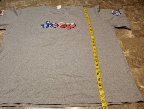 Jeep Shirt 2XL grau SunFrog amerikanische Flagge patriotische Grafik T-Shirt Tattoos USA - Bild 7 von 13