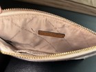 Michael Kors MK Signature Wristlet Clutch Wallet Cream Tan NWOT Pouch Wallet — photo 3
