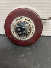 Vintage Lufkin Rule Co. - Ni-Clad Royal 50 ft Steel Tape Measure