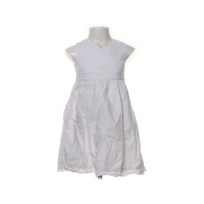 H&M, Taufkleid, Größe: 104, Weiß, Baumwolle/Leinen, Mädchen #5bQ