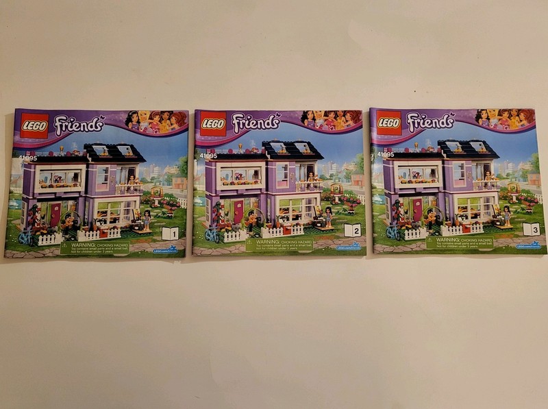 Lego Friends: Emma's House 41095 Guide Books Only