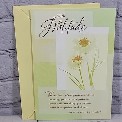 Vintage Hallmark Dayspring Greeting Card Thank You For Sharing His Love 