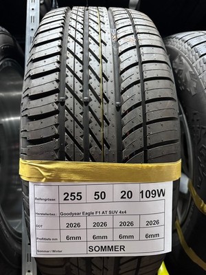 Goodyear Eagle F1 Asymmetric SUV AT 255/50 R20 109W XL M+S J LR DOT2026 7mm DEMO