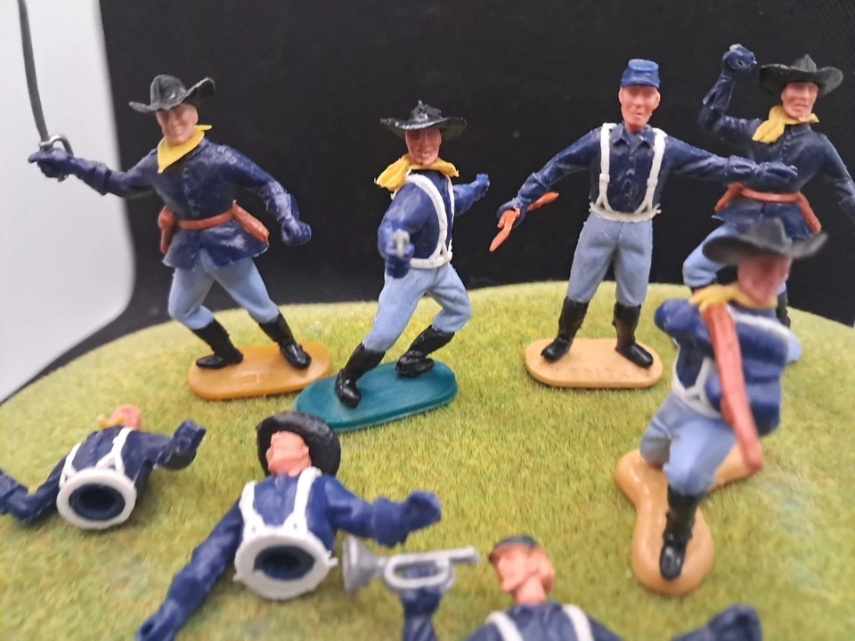 TIMPO TOYS SWOPPETS WILD WEST AMERICAN CIVIL WAR UNION TROOPS Lot #2 - Image 2 of 3
