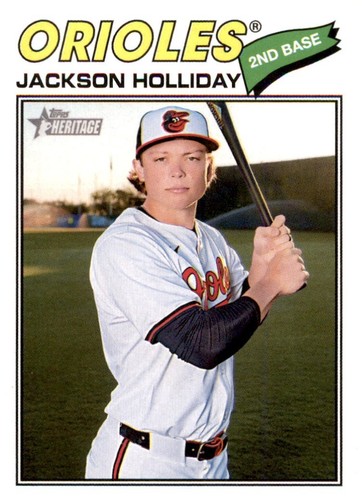 Jackson Holliday 2026 Topps Series 1 Cherry Blossom Parallel /99