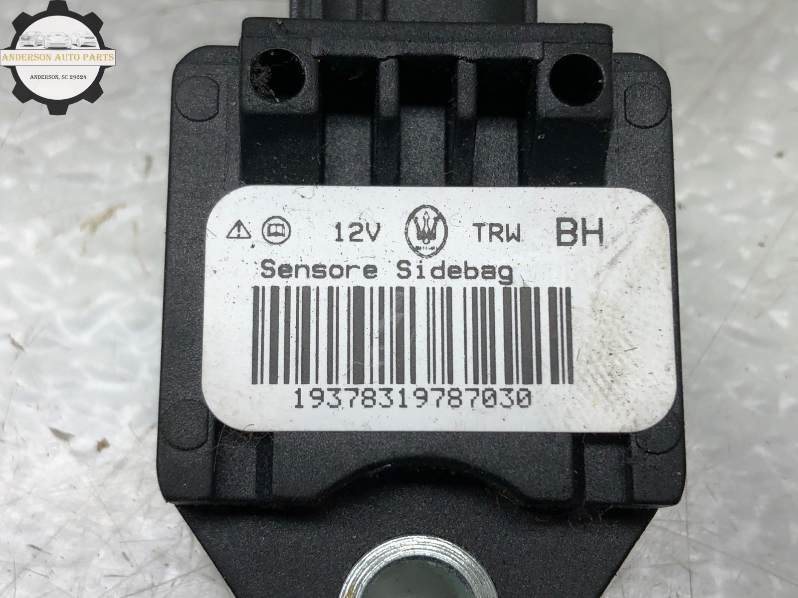 2007-2013 MASERATI GRANTURISMO CRASH IMPACT SENSOR SET 201232 193783 OEM.