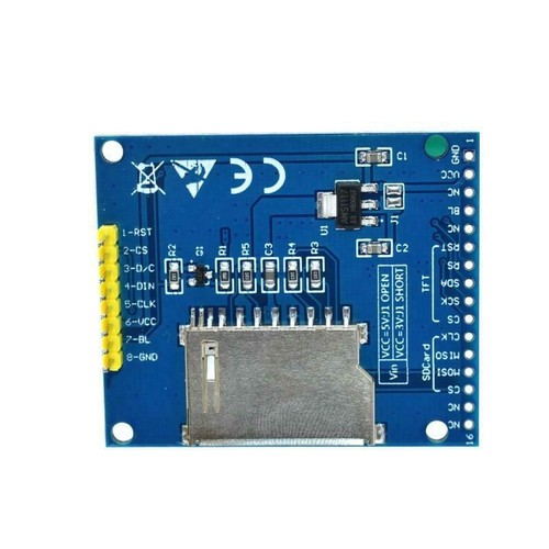 Módulo LCD serie SPI TFT pantalla 128x160 matriz de puntos tarjeta SD de 3,3 V 5 V serie de 1,8 pulgadas - Imagen 6 de 8