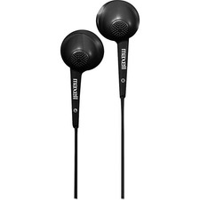 Maxell 191569 JELM-BK Jelleez Earbuds Soft Comfort Fit with Microphone Black 