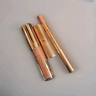 CHARLOTTE TILLBURY Pillow Talk Lipstick, Gloss &Lip Liner Brand New &Authentic