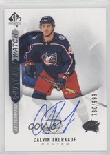2020-21 SP Authentic Auto Future Watch 730/999 Calvin Thurkauf #218 Auto 04vj