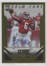 2015 Score Rookie Gold Zone Signatures /50 Blake Sims #372 Rookie Auto RC