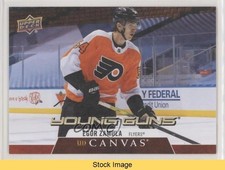 2020-21 Upper Deck UD Canvas Young Guns Egor Zamula #C110 READ 1rk5