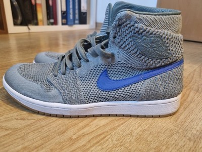 Nike Jordan 1 Retro High Flyknit Clay Green Gr. 44 UVP 409 