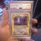 PSA 8 1999 Pokémon Fossil Gengar Holo #5 WOTC Vintage NM-MT