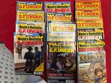 g.f.unger wildwestromane 7 Sammelbände a.3 stck.8 einzelne Romane