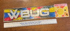 Volkswagen 1976 Vintage Prismatic Decal Vw Bug -12 Wide -new Old Stock - Sealed