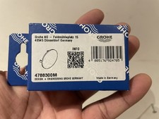 Image of GROHE Cover Cap 47883 Chrome 2 Pieces