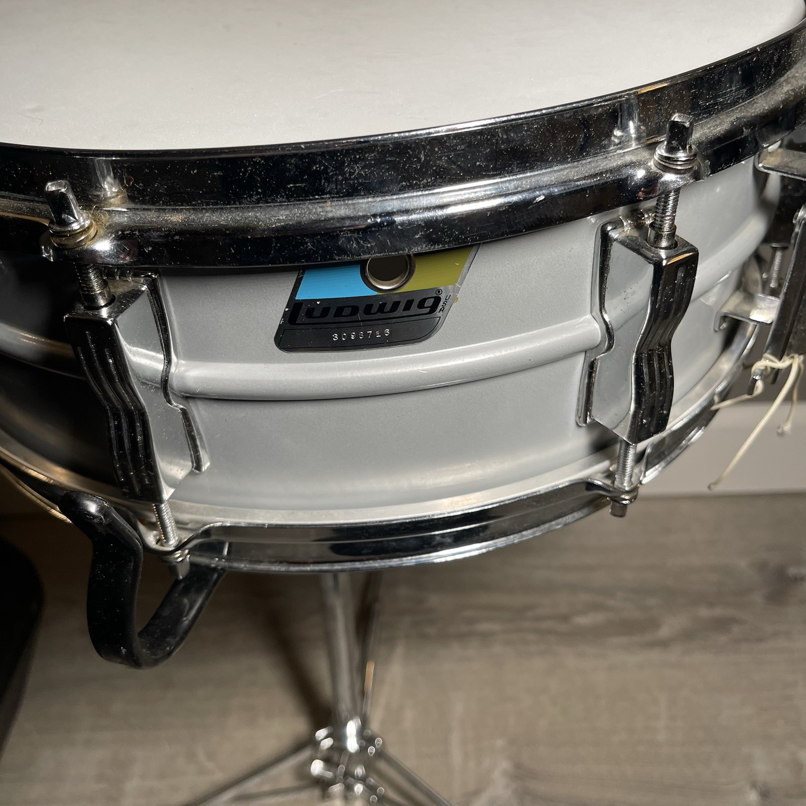 Ludwig 5” x 14” Snare Drum Ludwig Hard Case And Stand