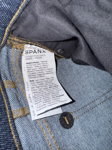 Spanx Damenjeans Shape EveryWear Flare dunkelblau Stretch-Innennaht XL regulär gebraucht, in einwandfreiem Zustand - Bild 6 von 7