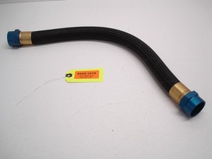 NASCAR -20an ST x ST x 25" BMRS PTFE LT WT POLY BRAIDED UPPER RADIATOR HOSE #78