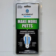 Alignment Ball Mark 360° Rotating Golf Ball Marker Golf Accessories Putting Aid
