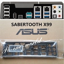I/O Shield Backplate For ASUS SABERTOOTH X99 Motherboard IO