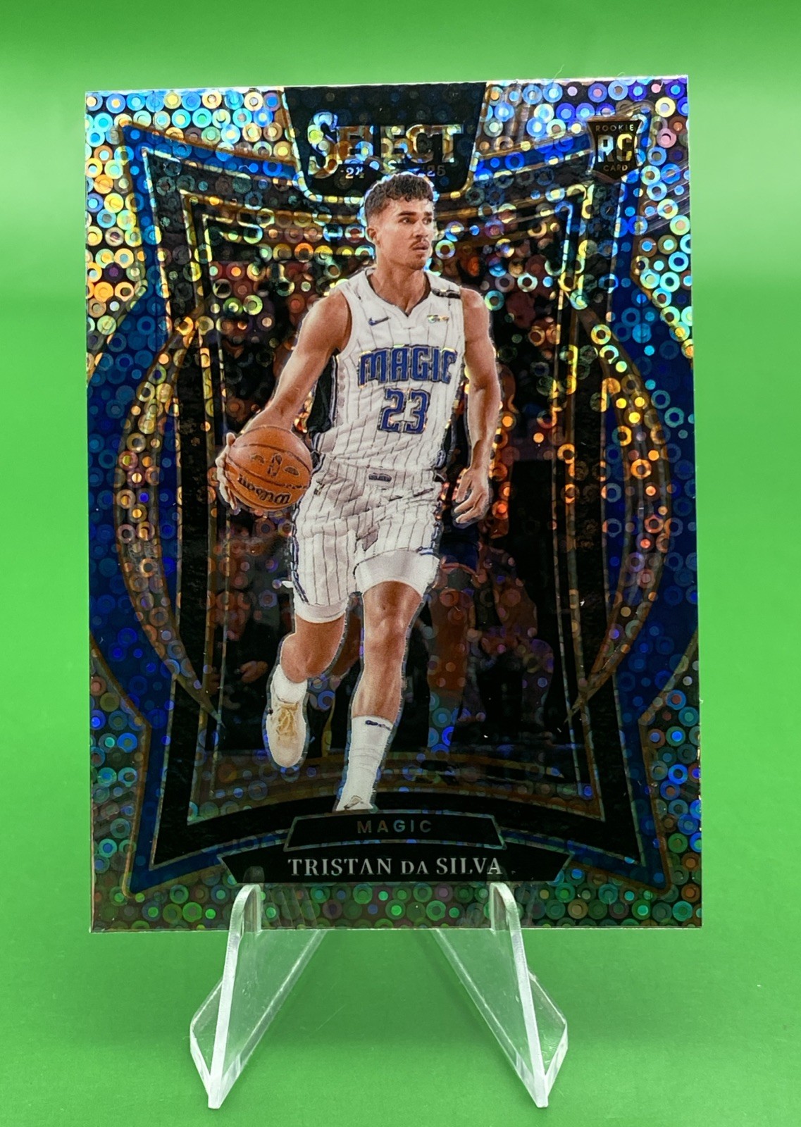 2024-25 Select Tristan da Silva Concourse Disco Prizm Rookie RC #83 Magic