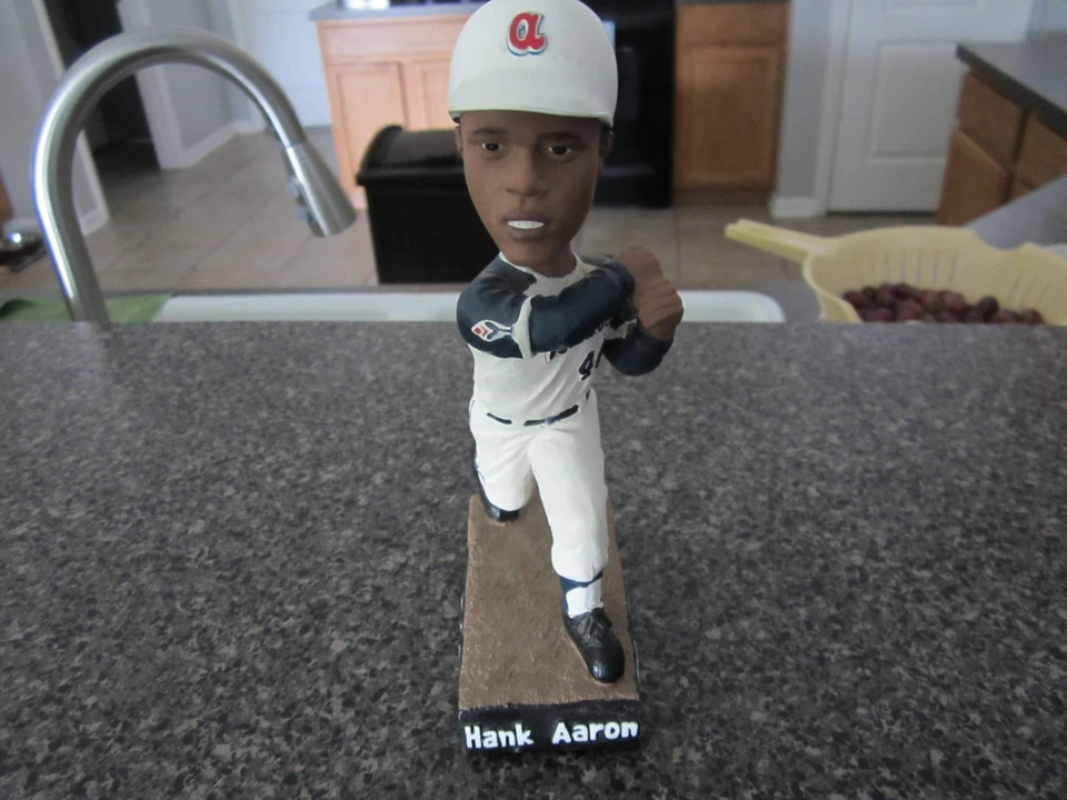 Hank Aaron Bobblehead - SGA - Atlanta Braves - Image 2 of 4
