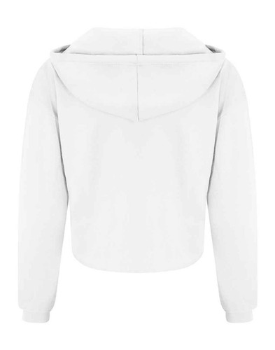 Felpa con cappuccio donna cropped fit relaxed donna maglione - Foto 12 di 18